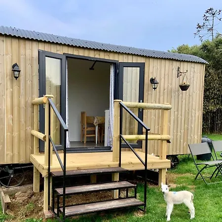 Shepherds Hut With Valley Views Bodmin Exterior photo
