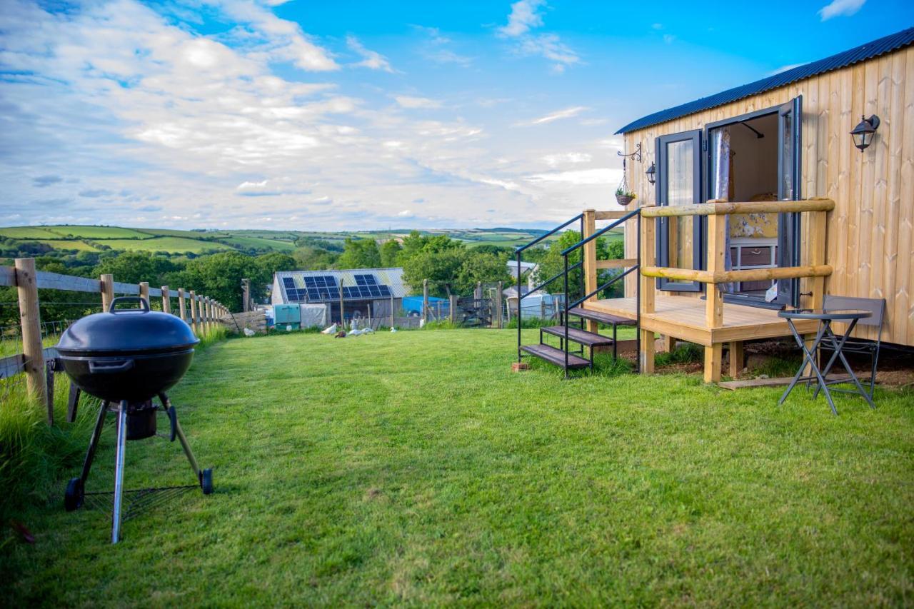 Shepherds Hut With Valley Views Bodmin